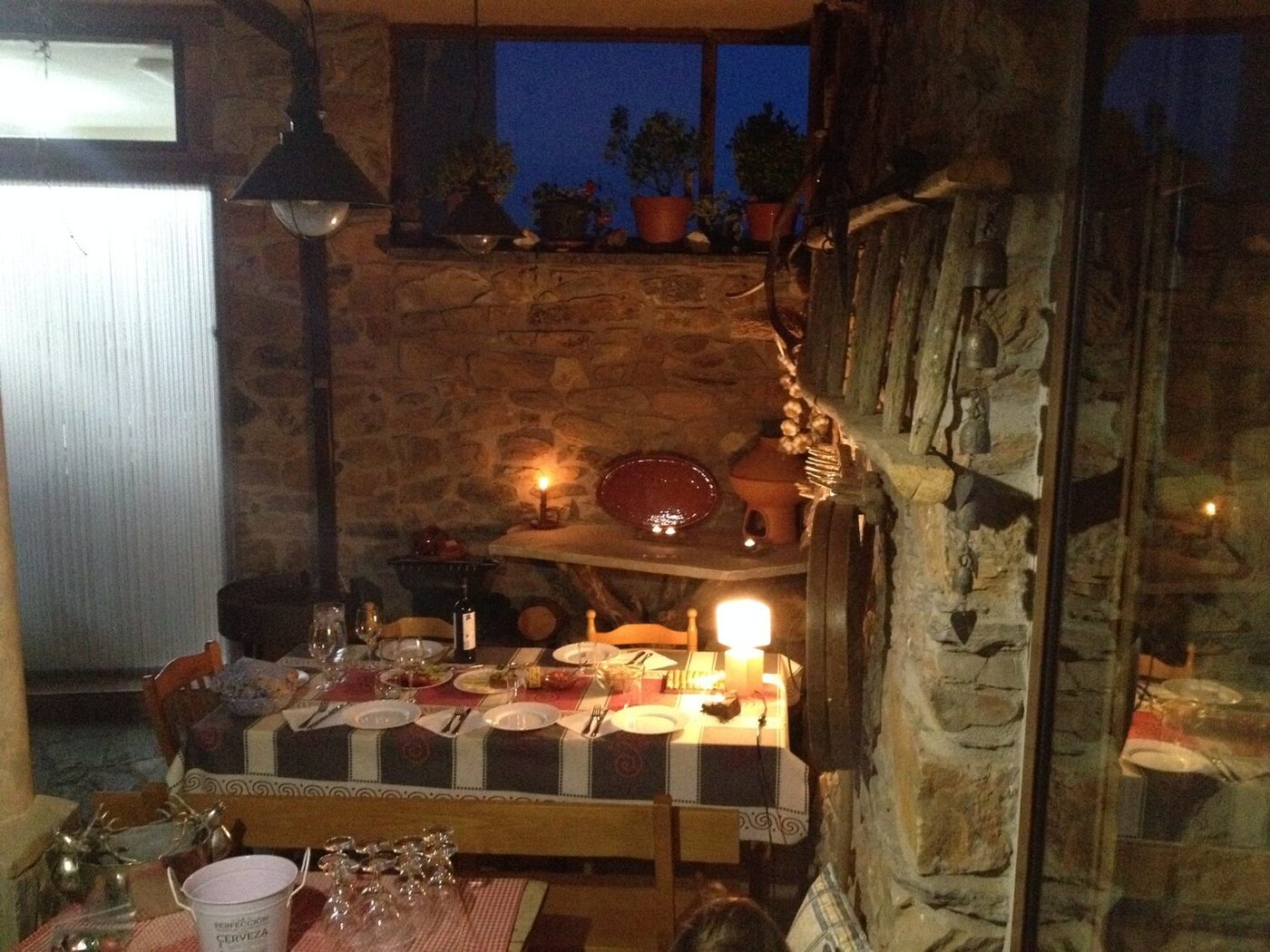 Comedor al aire libre